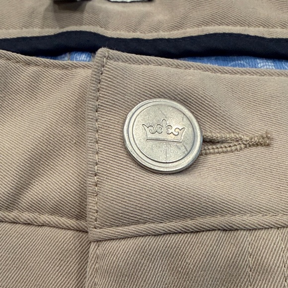 34x30 Peter Millar Men’s Khaki Performance Five Pocket Pant eb66 - Picture 3 of 10